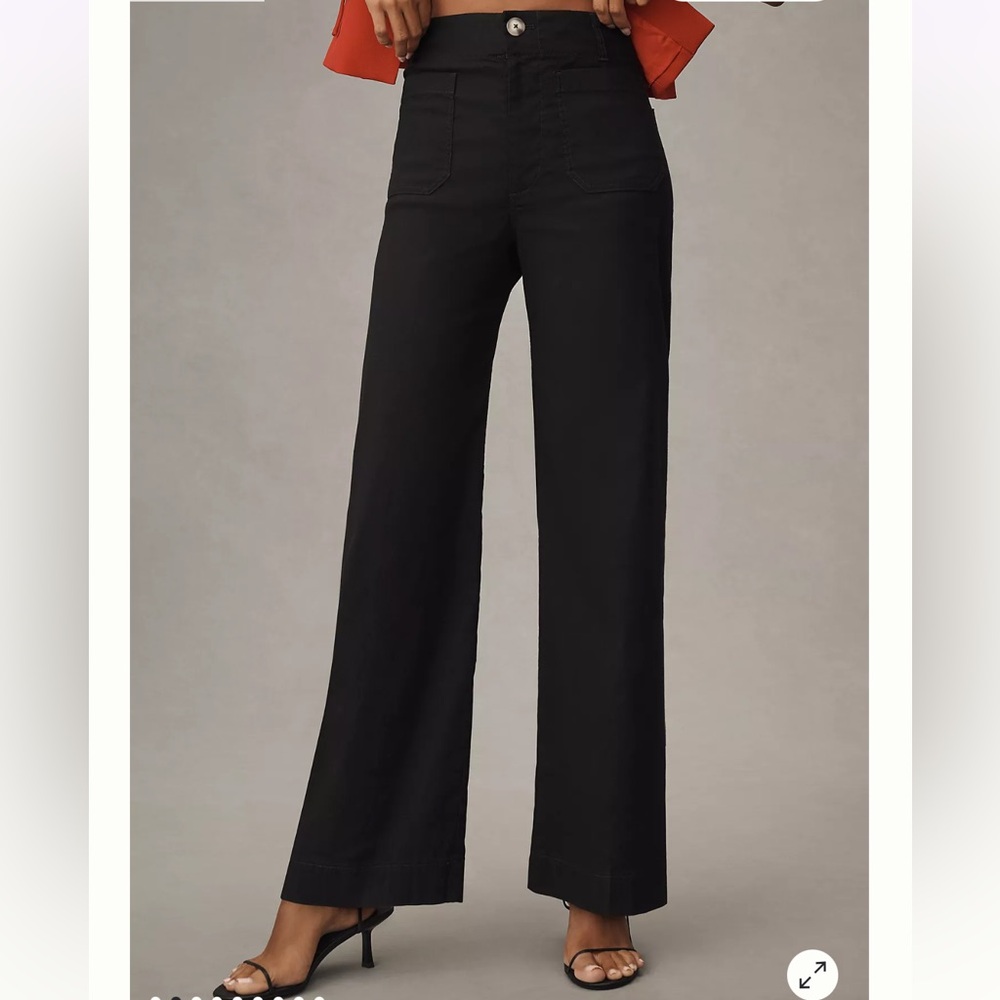 The Colette Full-Length Wide-Leg Pants